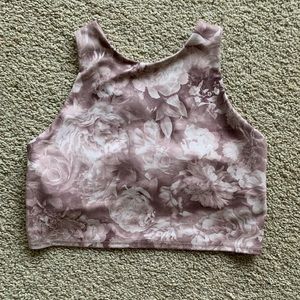 Athleta Conscious Crop in Rose